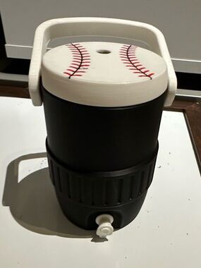 Baseball can koozie 3d made
